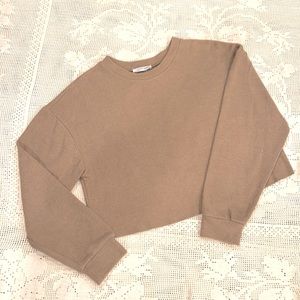 Zara cropped sweater